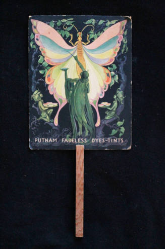 Paper fan, Advertising