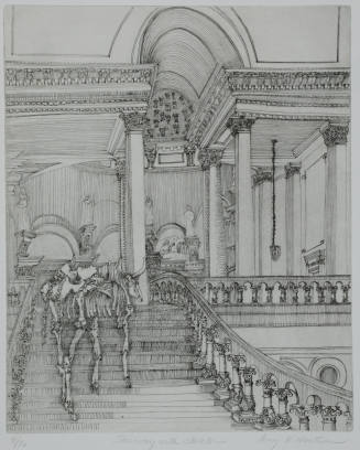 Stairway with Skeleton