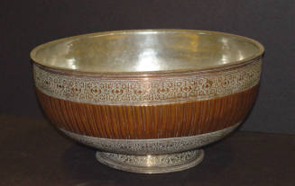 Punch Bowl with Ladle & Cups