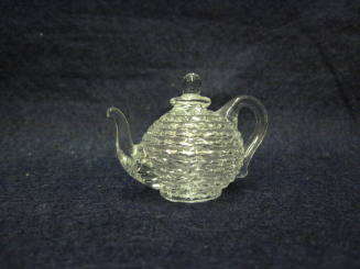 Tea Set: Teapot with Lid, Sugar Bowl with Lid, and Creamer