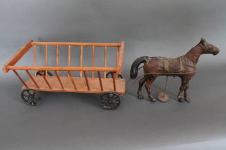 Toy, Horse and Wagon