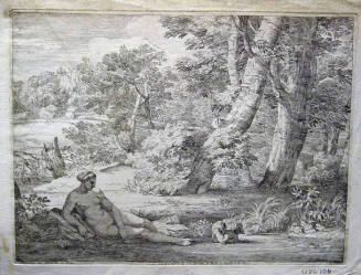 River Landscape with Venus and Cupid
