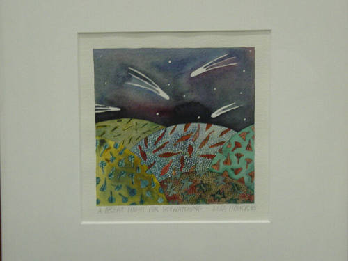 Four Comet Sightings Over Hay Bales