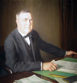 Herman Knapp, B.S. in Scientific Agriculture, 1883; deputy treasurer, 1883; secretary to the president of Agriculture, 1886; college farm superintendent, 1890-91; purchasing agent and business manager, 1903-1933; Acting President, Iowa State College, 1926-1927