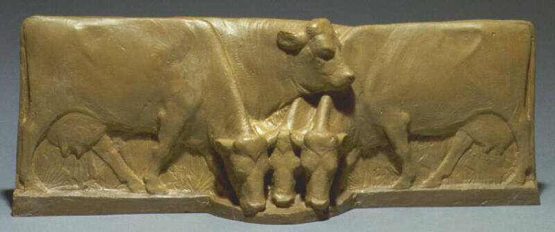 Model for the Cattle Foundation:  The History of Dairying (Study of Cows)