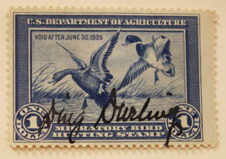 U.S. Department of Agriculture Migratory Bird Hunting Stamp