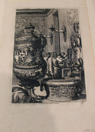 Fonteines et curettes inventees de nouveau par Jean le Pautre