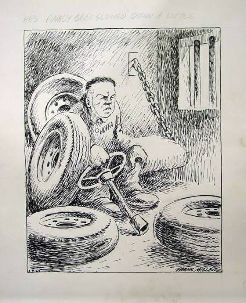 He's Finally Been Slowed Down A Little