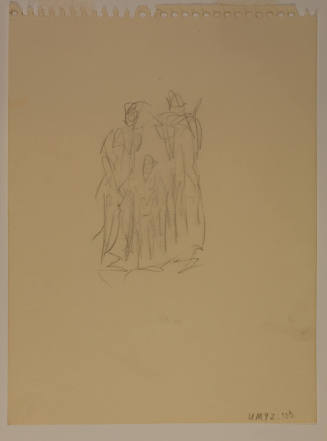 Study for Campus Entrance: Figures concept