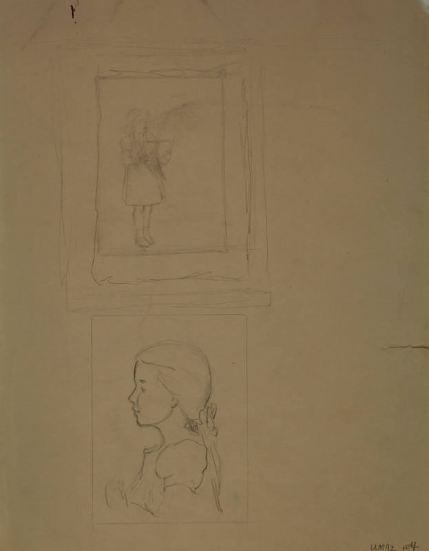 Two Sketches of a Mary Petersen