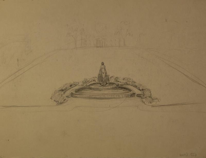 Study for circular fountain