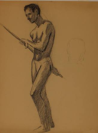 Study for Three Athletes: Pole vaulter