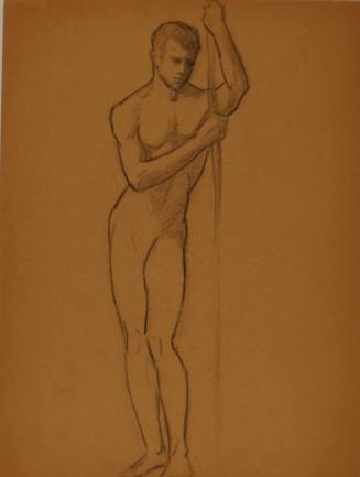 Study for Three Athletes: Pole vaulter