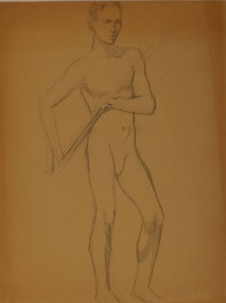 Study for Three Athletes: Pole vaulter