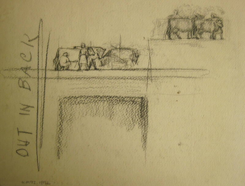 Study for Dairy Industry: Fireplace mantle