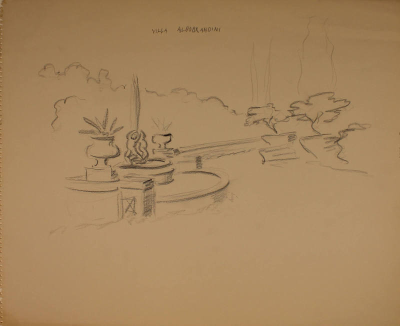 Julegranen: Villa Aldobrandini