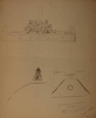 Study for Dairy Industry: Study of History of Dairying and fireplace mantle