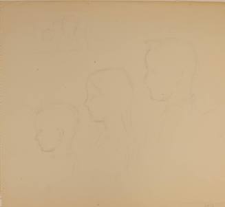 Study for Murray Children: Preparatory sketch