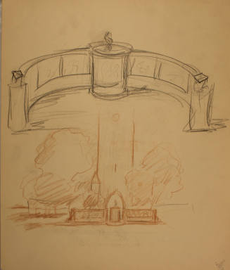 Study for Amphitheater: Iowa State Campanile