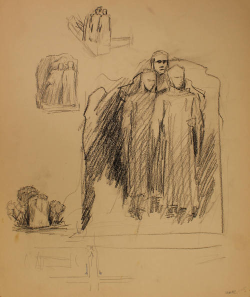 Study for Campus Entrance: Sketches