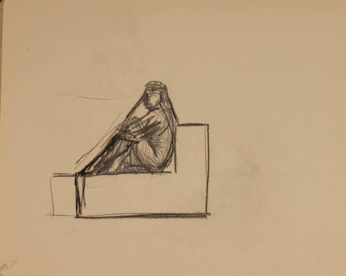 Study for Conversations: Figure study