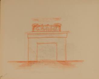 Study for Dairy Industry: Fireplace mantle
