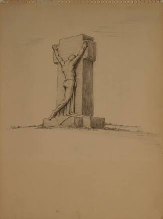 Study for Unknown Political Prisoner: Preparatory study