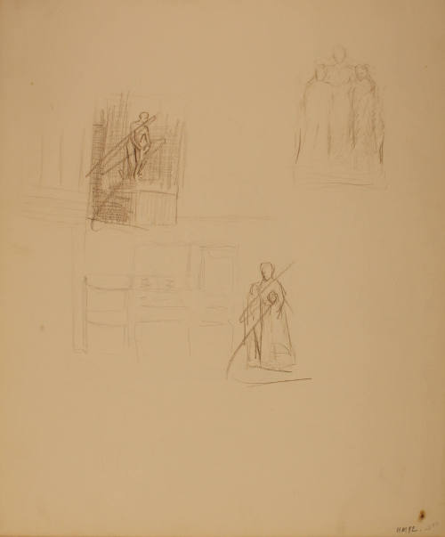 Figural group sketches