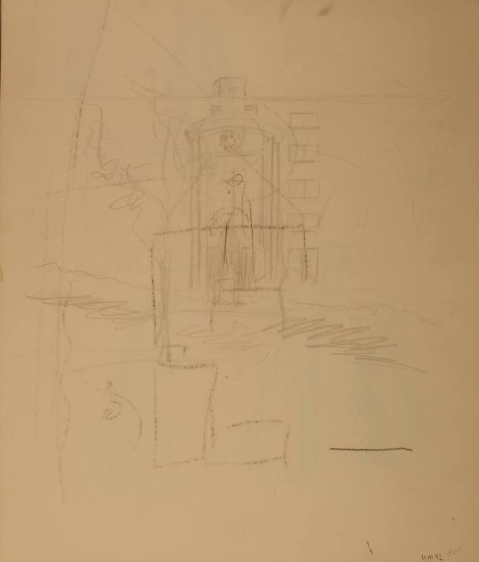 Study for sculpture site