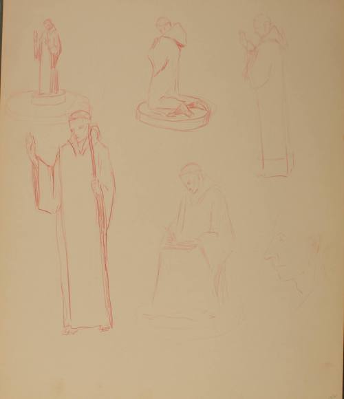 Study for Saint Francis Xavier: Figure studies