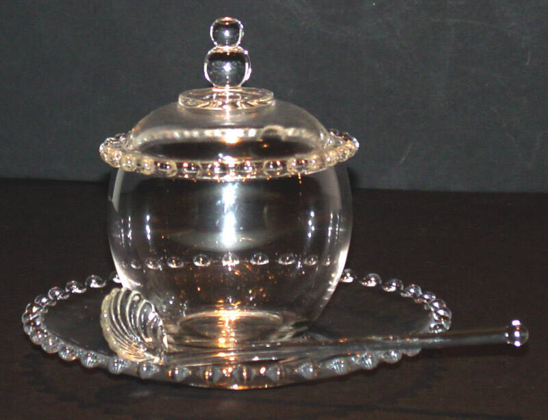 Banded Raindrops pattern (AKA Candlewick)