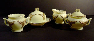 Heisey, A.H. Glass Co. No. 1280 (AKA: Winged Scroll)