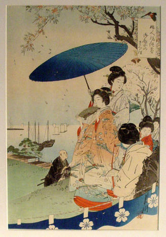 Customs and Manners of Women: Viewing Cherry Blossoms