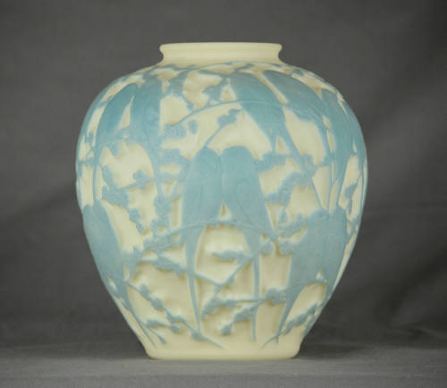 Lovebirds vase