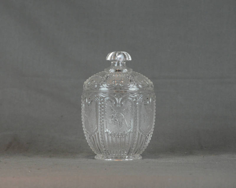 U.S. Glass Co. No. 15066 Maine (AKA: Paneled Flower, Paneled Stippled Flower, States series)