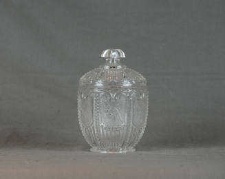 U.S. Glass Co. No. 15066 Maine (AKA: Paneled Flower, Paneled Stippled Flower, States series)