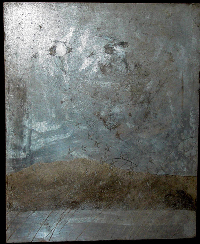 Canvas Back-Evening (Also, Canvasbacks at Sunset)