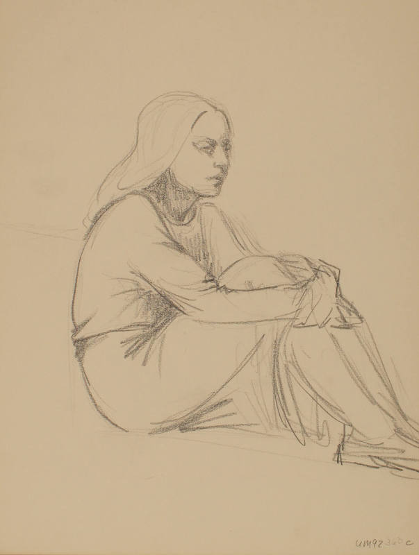 Study for Conversations: Figure studies