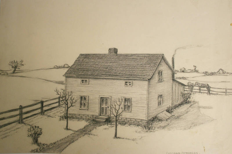 Untitled (Farmstead Landscape)